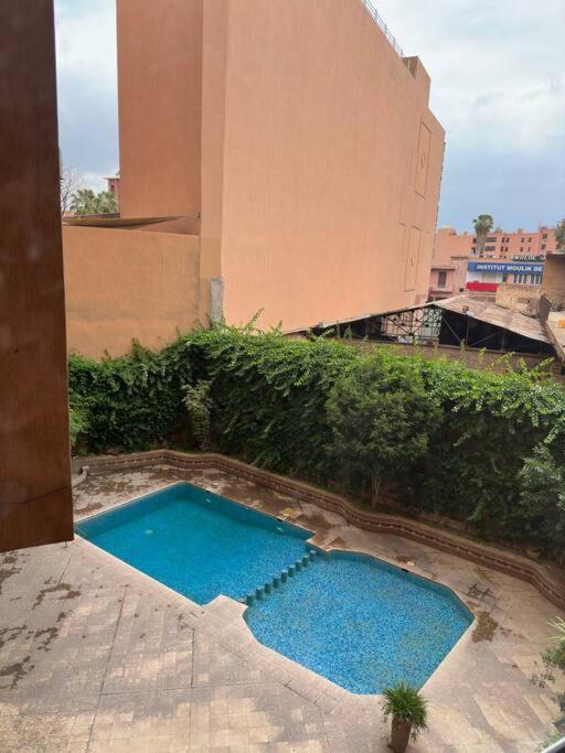 Appartement Center De Gueliz Avec Piscine Marakeş Dış mekan fotoğraf